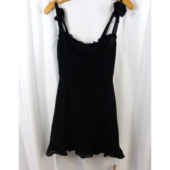 Reformation Dresses & Skirts - NWT Reformation Womens Black Christine Mini Dress 00